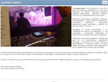 Tablet Screenshot of fullproducciones.cl